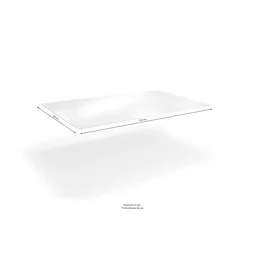 Conjunto Sala de Jantar Mesa Tampo de Vidro Retangular Reno e 6 Cadeiras Florença Crome - 6