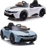 Carro Elétrico Infantil Bmw I8 12v com Controle Várias Cores Importway-branco - 3