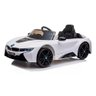 Carro Elétrico Infantil Bmw I8 12v com Controle Várias Cores Importway-branco - 6