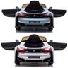 Carro Elétrico Infantil Bmw I8 12v com Controle Várias Cores Importway-branco - 5