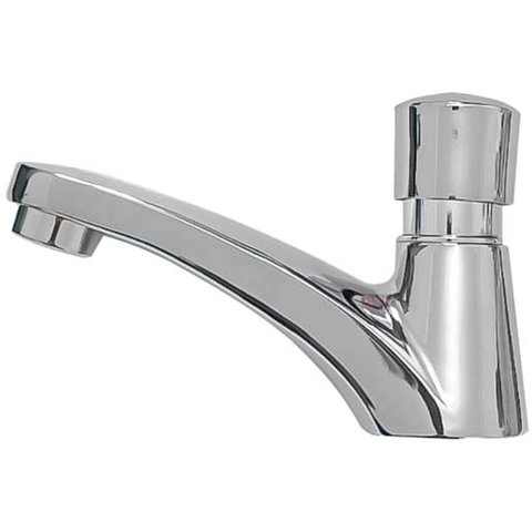 Torneira Lavatório Banheiro Automática Botão Pressionar Temporizado Press Aço 304 Pia Bica Económica