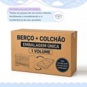 Ver imagem 5 de Berço com Colchão e Suporte Mosquiteiro 3 em 1 Life Compact 100% MDF