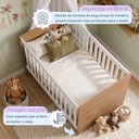 Ver imagem 7 de Berço com Colchão e Suporte Mosquiteiro 3 em 1 Life Compact 100% MDF