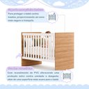 Ver imagem 4 de Berço com Colchão e Suporte Mosquiteiro 3 em 1 Life Compact 100% MDF