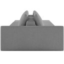 Ver imagem 7 de Sofá Ilha Modular para Sala 232cm com Puff Dublin K01 Bouclê Cinza - Lyam Decor