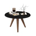 Ver imagem 5 de Mesa De Centro Tampo Redondo 52x33cm Grazy Preto
