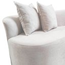 Ver imagem 6 de Namoradeira Sofá Feijão Hana Orgânica Bouclé Marfim