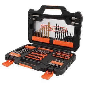 Kit De Brocas Bits E Pontas Com 104 Peças A7230 Black+decker