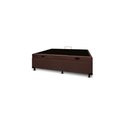 Ver imagem 1 de Cama Box Baú Solteirao King Linhão Marrom com 203x96x44cm