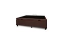 Ver imagem 1 de Cama Box Baú Solteirao King Linhão Marrom com 203x96x44cm