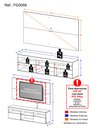 Ver imagem 5 de Rack com Painel para Tv até 65" Multimóveis Flórida Fg3059 Madeirado