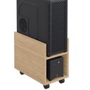 Ver imagem 7 de Kit 02 Suportes Para Cpu E Nobreak Com Rodízios Guide L03 Amadeirado - Lyam Lyam Decor