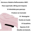 Ver imagem 3 de Maca Estofada Estética Botonê 80 Cm Sobrancelha Cilios
