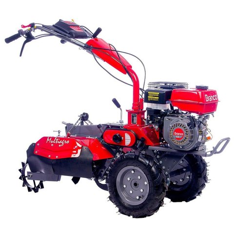 Motocultivador Tratorito a Gasolina BTTG6.5-650 6,5CV 650mm Multiagro com 3 Jogos de Lâminas Branco