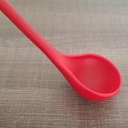 Ver imagem 4 de Kit 3 Conchas Silicone Vermelha 27cm Servir Feijão Colher Brinox Utensílios Cozinha