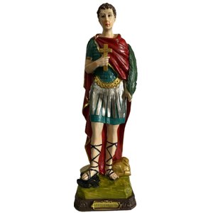 Imagem De Santo Expedito Padroeiro Em Resina Especial 31 Cm