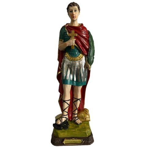 Imagem De Santo Expedito Padroeiro Em Resina Especial 31 Cm