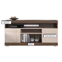 Ver imagem 4 de Rack Yara 136cm P/tv até 47 Polegadas 2 Portas C/detalhes Frisados e Rodizío Colibri