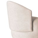 Ver imagem 4 de Kit 2 Poltronas Decorativa Beatriz Orgânica Suede Marfim
