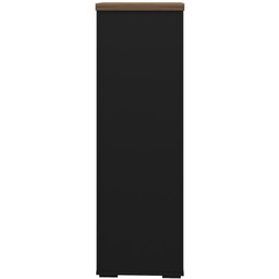 Armário para Escritório Arquivo 04 Gavetas com Chave Unik A02 Nogal Preto - 5 Armário para Escritório Arquivo 04 Gavetas com Chave Unik A02 Nogal Preto - 5