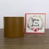 Kit Presente Dia das Mães Cachepot Para Plantas Mini Quadro - 7