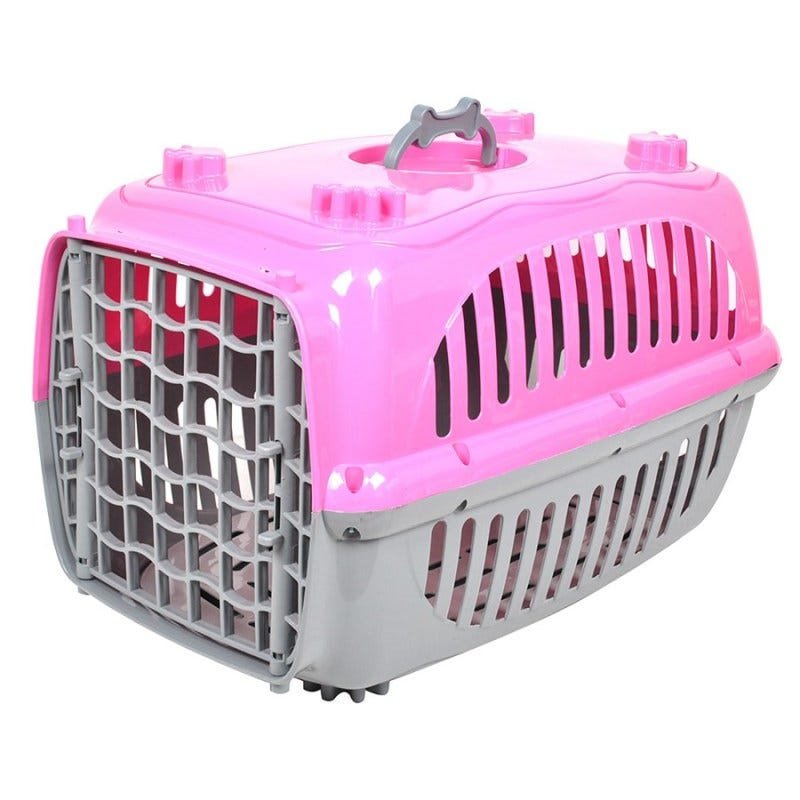 Caixa de Transporte para Gatos e Cães N 1 Burdog Vermelha - 1
