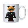 Caneca de Porcelana Miraculos Ladybug Cat Noir 3 - 1