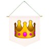 Flamula Coroa Rainha Emoji - 1