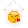Flamula Emoji Piscando e Mandando Beijo Apaixonado - 1