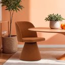 Ver imagem 2 de Cadeira de Jantar Liz Base Fixa Linho Terracota - Nexta