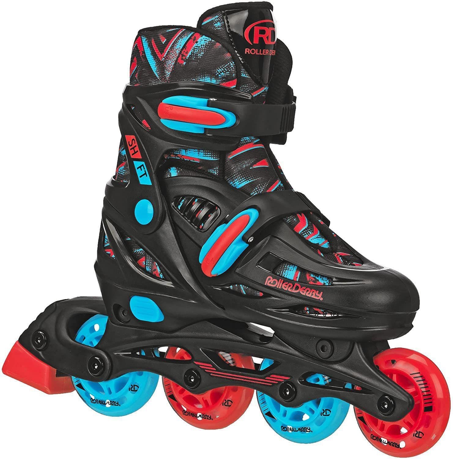 Patins Inline Roller Derby Shift Tamanho 32/36 - Roller Derby - W149BM FROES COMERCIO INTER - 1