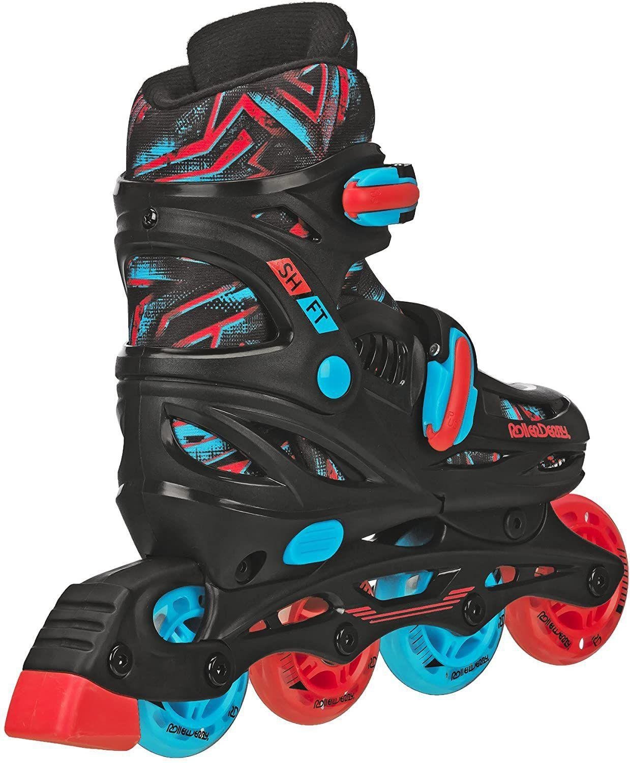 Patins Inline Roller Derby Shift Tamanho 32/36 - Roller Derby - W149BM FROES COMERCIO INTER - 2