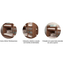 Beliche Multifuncional Ema Montessoriana Nature/off White - Cimol - 10 Beliche Multifuncional Ema Montessoriana Nature/off White - Cimol - 10