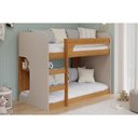 Ver imagem 1 de Beliche Multifuncional Ema Montessoriana Nature/off White - Cimol