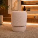Ver imagem 3 de Poltrona Decorativa Bia Orgânica Boucle Recepção Sala Estar Quarto