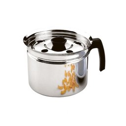 Caneco Fervedor De Leite 1,5L Leiteira Em Aço Inox Com Tampa - 1