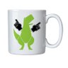 Caneca de Porcelana Dinossauro Braco Curto - 1