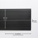 Ver imagem 2 de Kit com 72m² de Forro de Pvc Duplo Frisado 8mm X 20cm X 3m Belplast