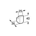 Ver imagem 3 de Cabide Tempo Cromado Roca Cód. A817370001