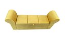 Ver imagem 7 de RECAMIER PUFF BAÚ SAPATEIRA COM BRAÇOS E GAVETA 1,58 CM PARA CAMA QUEEN SIZE - AMARELO