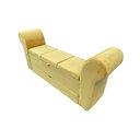 Ver imagem 6 de RECAMIER PUFF BAÚ SAPATEIRA COM BRAÇOS E GAVETA 1,58 CM PARA CAMA QUEEN SIZE - AMARELO
