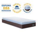 Ver imagem 6 de Colchão de Espuma D33 Pillow Top Comfort Luxo Solteiro 88cm