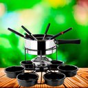 Ver imagem 2 de Aparelho de Fondue Giratorio Aço Inox 16 Peças Mont Blanc Forma 807918