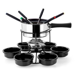Aparelho de Fondue Giratorio Aço Inox 16 Peças Mont Blanc Forma 807918 - 1