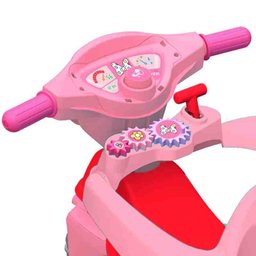 Triciclo Infantil Minnie Disney 3 em 1 Xalingo - 3