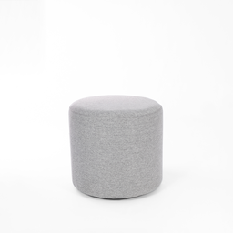 Puff Decorativo Redondo para Quarto Linho Perse - 1