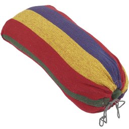 Rede de Descanso Dormir com Suporte Desmontável Área de Lazer Camping Importway Iwsrr-Vm Vermelho - 6