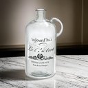 Ver imagem 3 de Garrafa Porta Rolha Decor em Vidro Nas Cor Fume e Preto 38cm