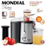 Centrífuga de Fruta Turbo Juicer Mondial - 220v - 3