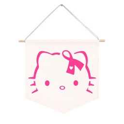 Flamula Hello Kitty Silheuta Rosa - 1